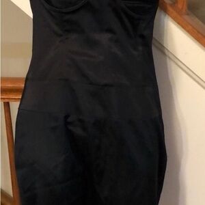 Sean by Sean Combs Elegant Black Strapless Dress